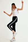 GRS SİYAH KADIN 2 ŞERİTLİ JOGGER EŞOFMAN ALT 